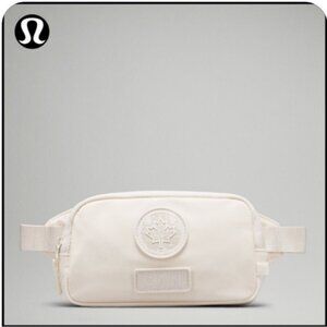 Lululemon White Team Canada Future Legacy Mini Belt Bag COC CPC Logo - BNIP